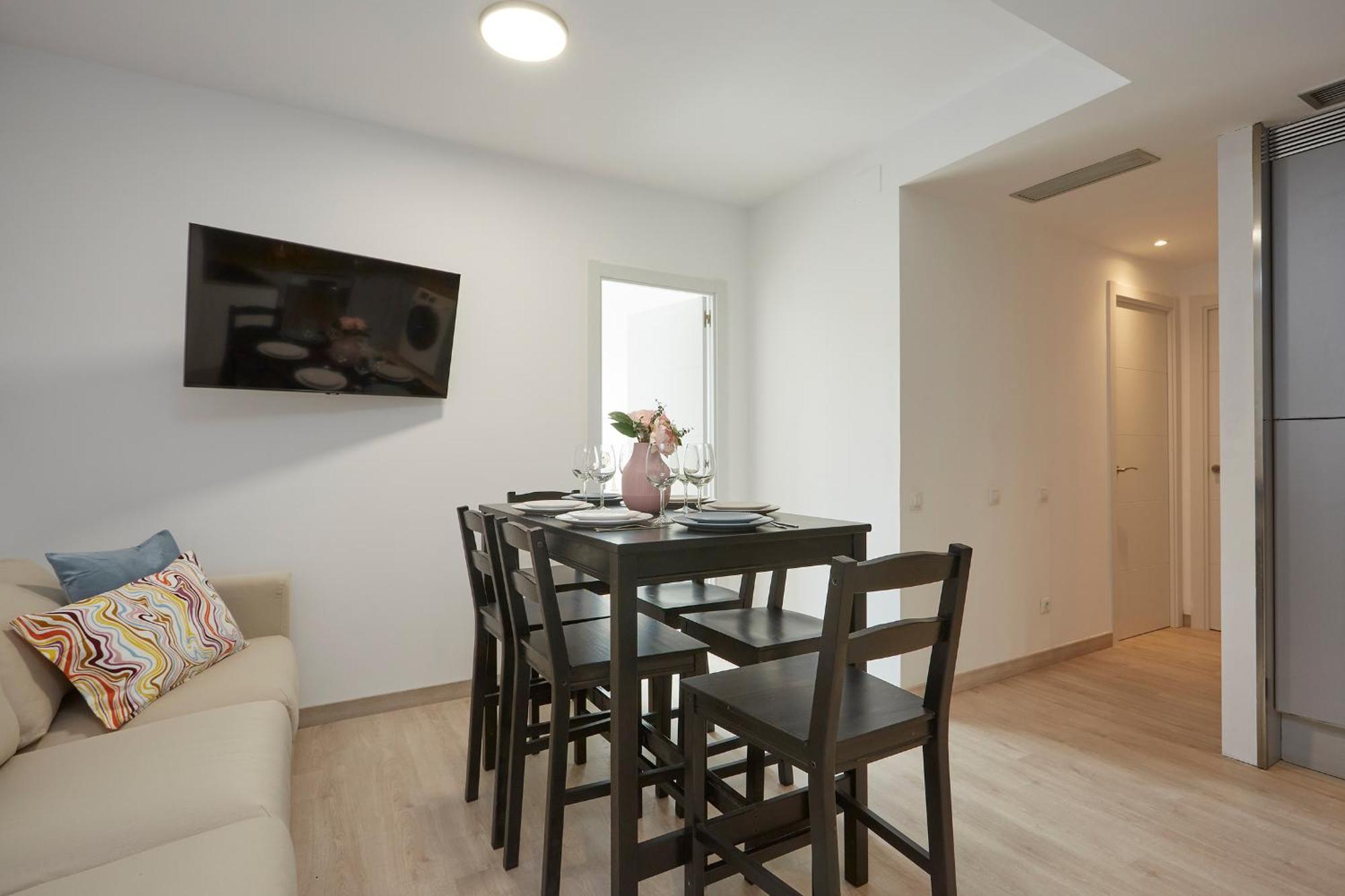 Three Bedroom Two Bathroom Apartment Close To Beach Barcellona Esterno foto